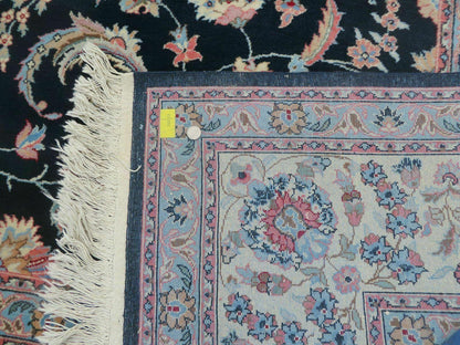10' X 14' Vintage Handmade India Wool Hand Knotted Carpet Rug Organic Dyes Nice - Nuvé