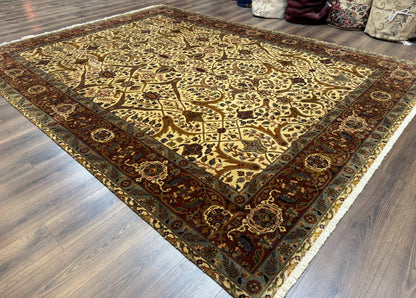 Persian Bidjar Rug 9x12 - Mustafi Allover Pattern - Traditional Carpet - Nuvé