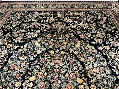 Pak Persian Rug 10x14, Elegant Floral Carpet, Fine 225 KPSI - Nuvé