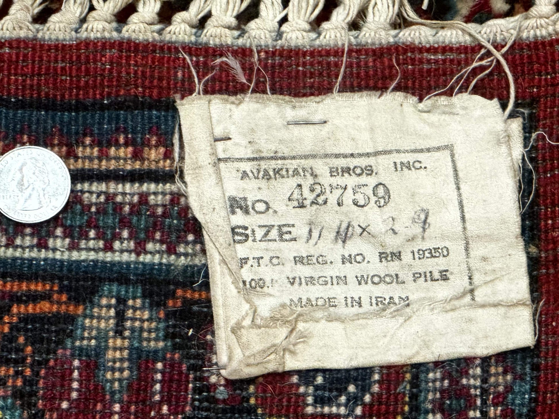 Persian Sarouk Runner Rug 3x12, Red Floral 3 x 12ft Runner, Vintage, Wool - Nuvé