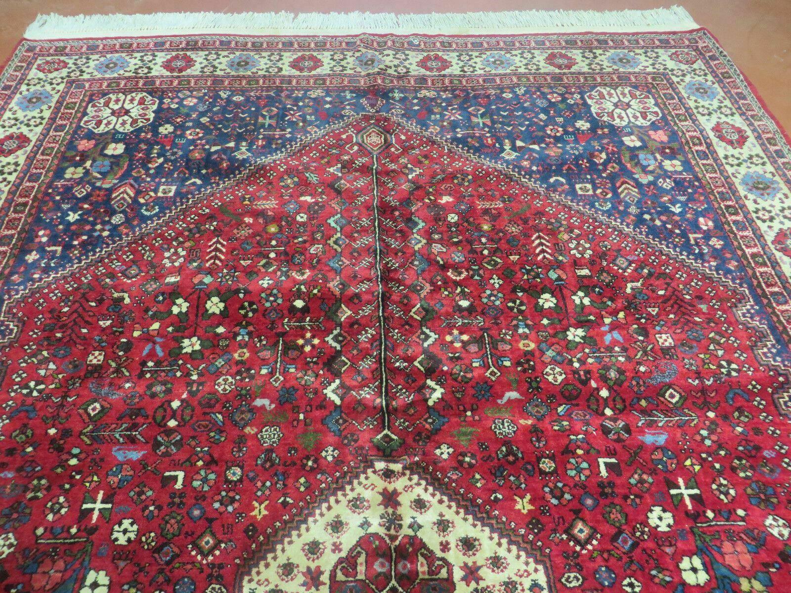 Persian Tribal Rug 7x10, Shiraz Carpet, Abadeh Rug - Nuvé