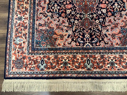 Karastan Rug 5.9 x 9, Kashan Medallion #741, Original Collection 700 Series, Discontinued, Wool Pile - Nuvé