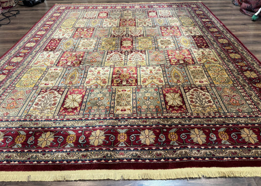 Karastan Bakhtiyari Rug 8.8 x 10, Antique Legends Karastan Wool Carpet #2200-202, Multicolor Panel - Nuvé