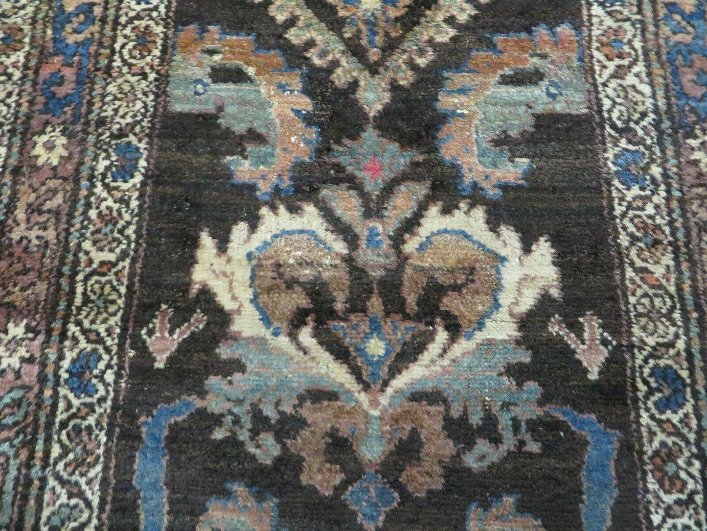 3' X 6' Antique Handmade India Floral Oriental Wool Rug Veg Dyes Nice - Nuvé
