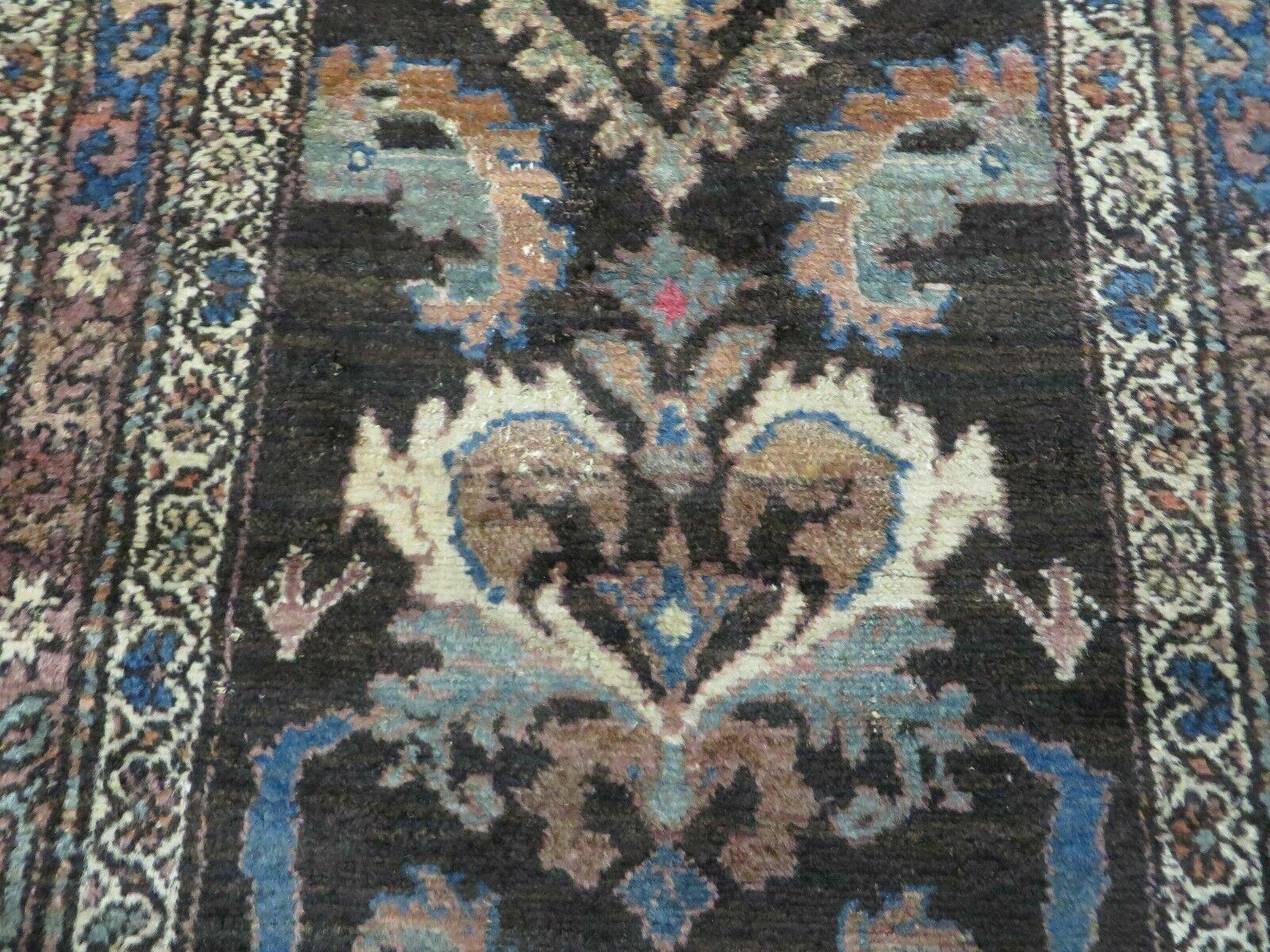 3' X 6' Antique Handmade India Floral Oriental Wool Rug Veg Dyes Nice - Nuvé