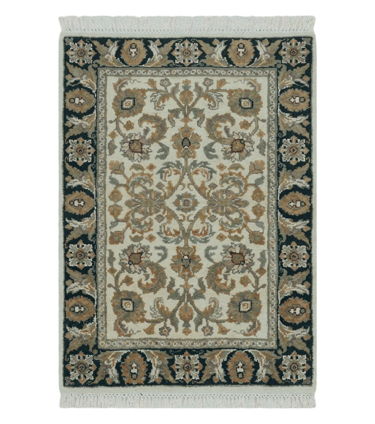 2' X 3' Handmade Indian Wool Rug Carpet Nice