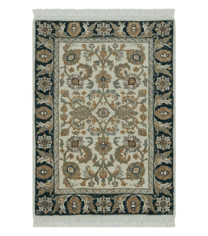 2' X 3' Handmade Indian Wool Rug Carpet Nice