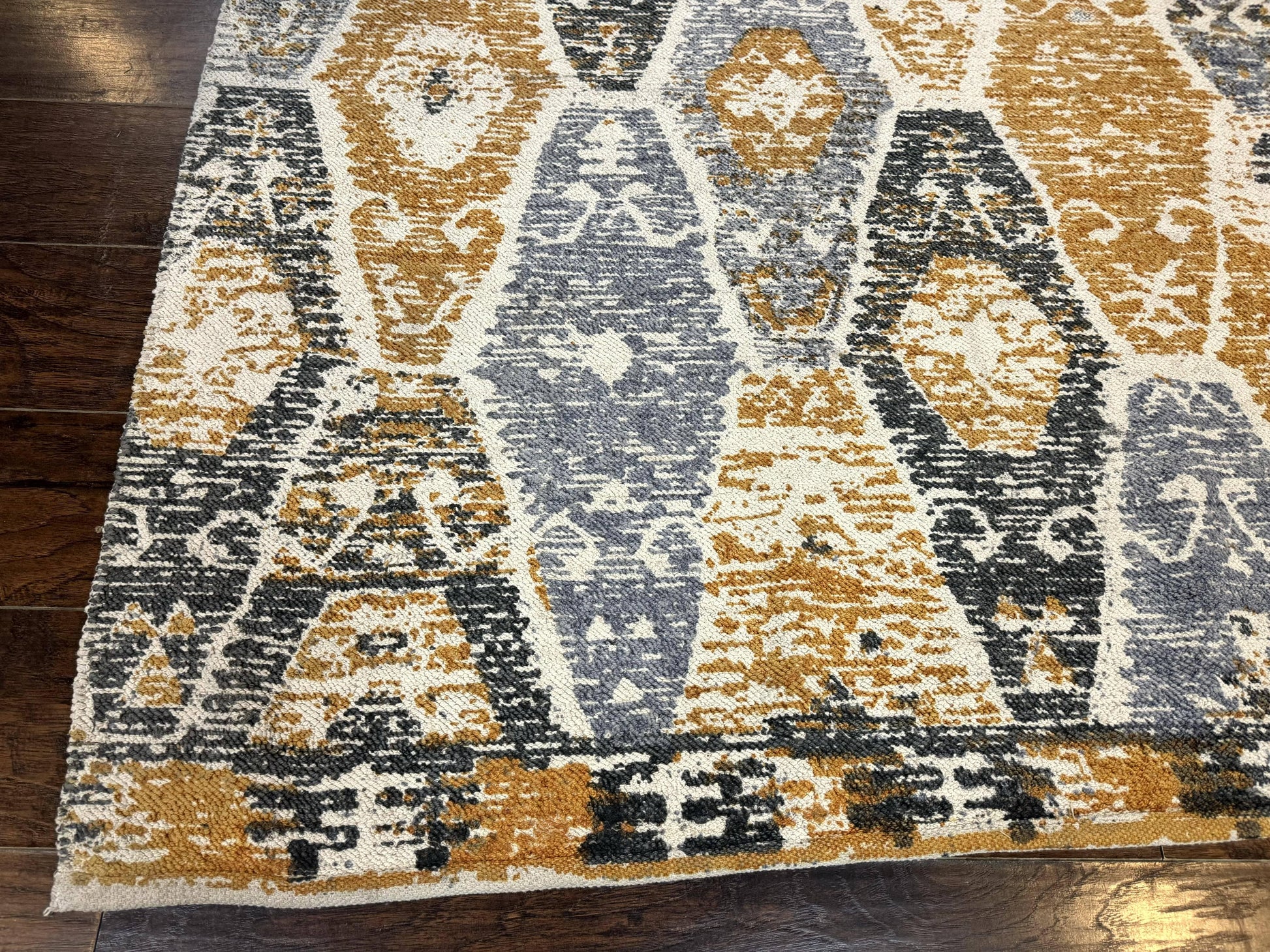 Handmade Contemporary Modern Indian Rug 8x10, Colorful - Nuvé
