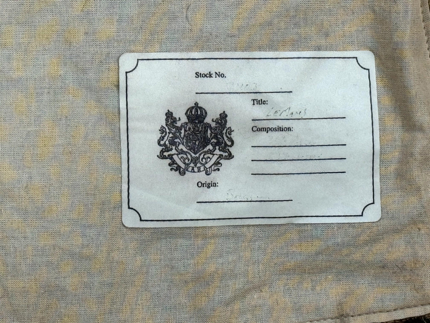 Vintage European Tapestry 5.5 x 8, The Royal Hunt - Nuvé