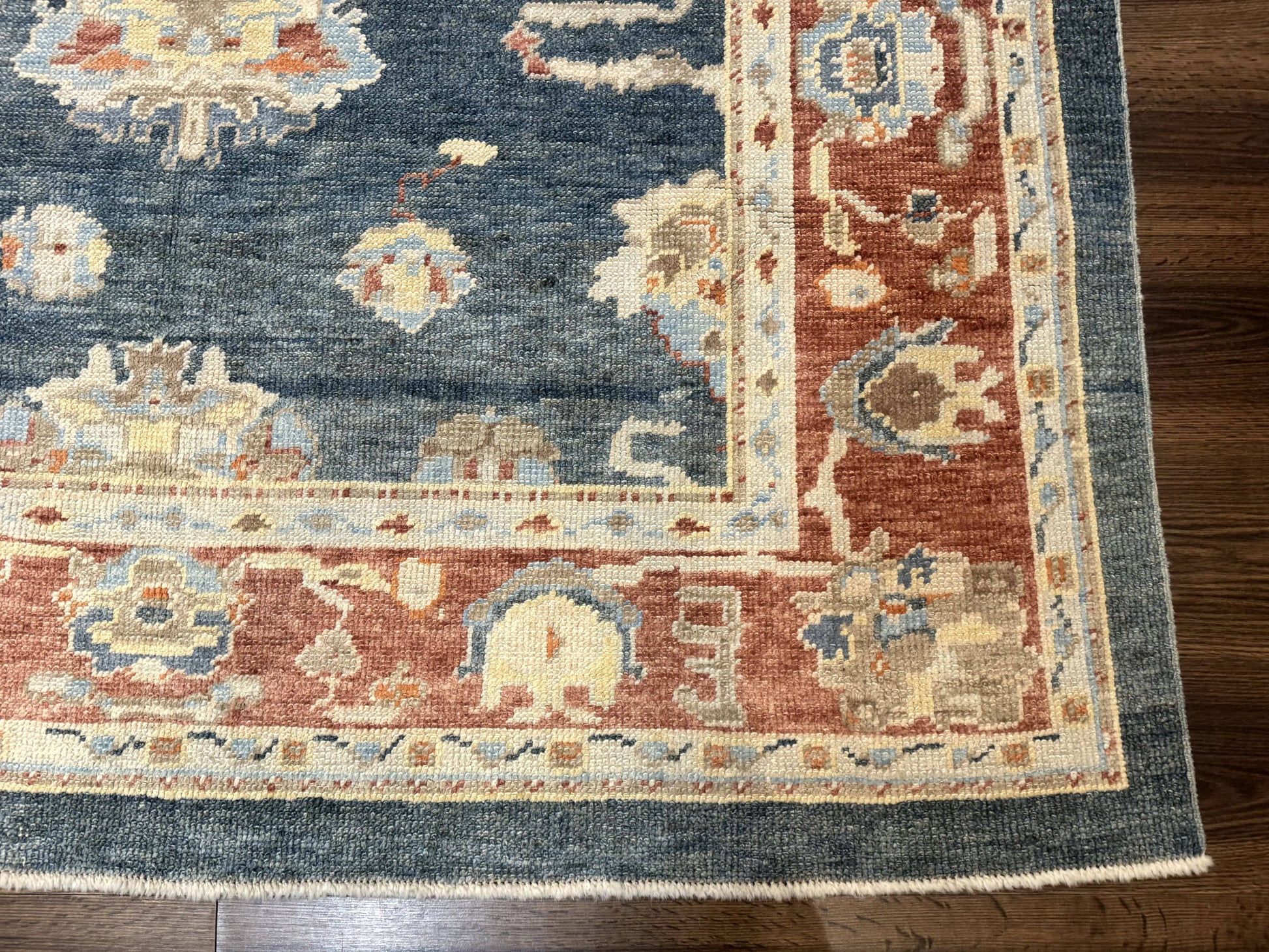 Turkish Oushak Rug 6x9, Sultanabad Carpet, Medium Size Oriental Rug - Nuvé