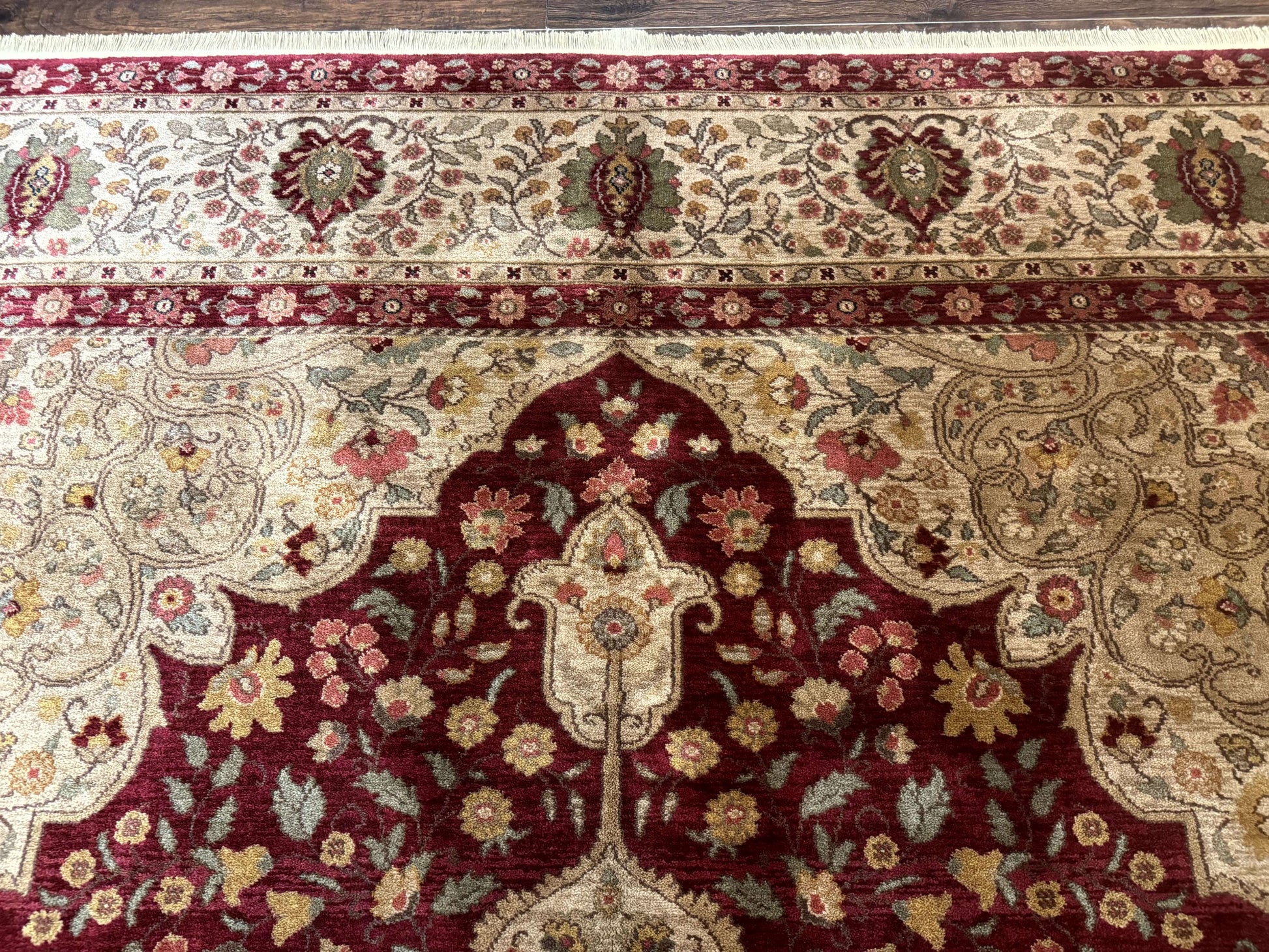 Karastan Rug 8.8 x 12, Antique Legends Royal Tabriz, Wool Pile, Vintage, Rare - Nuvé