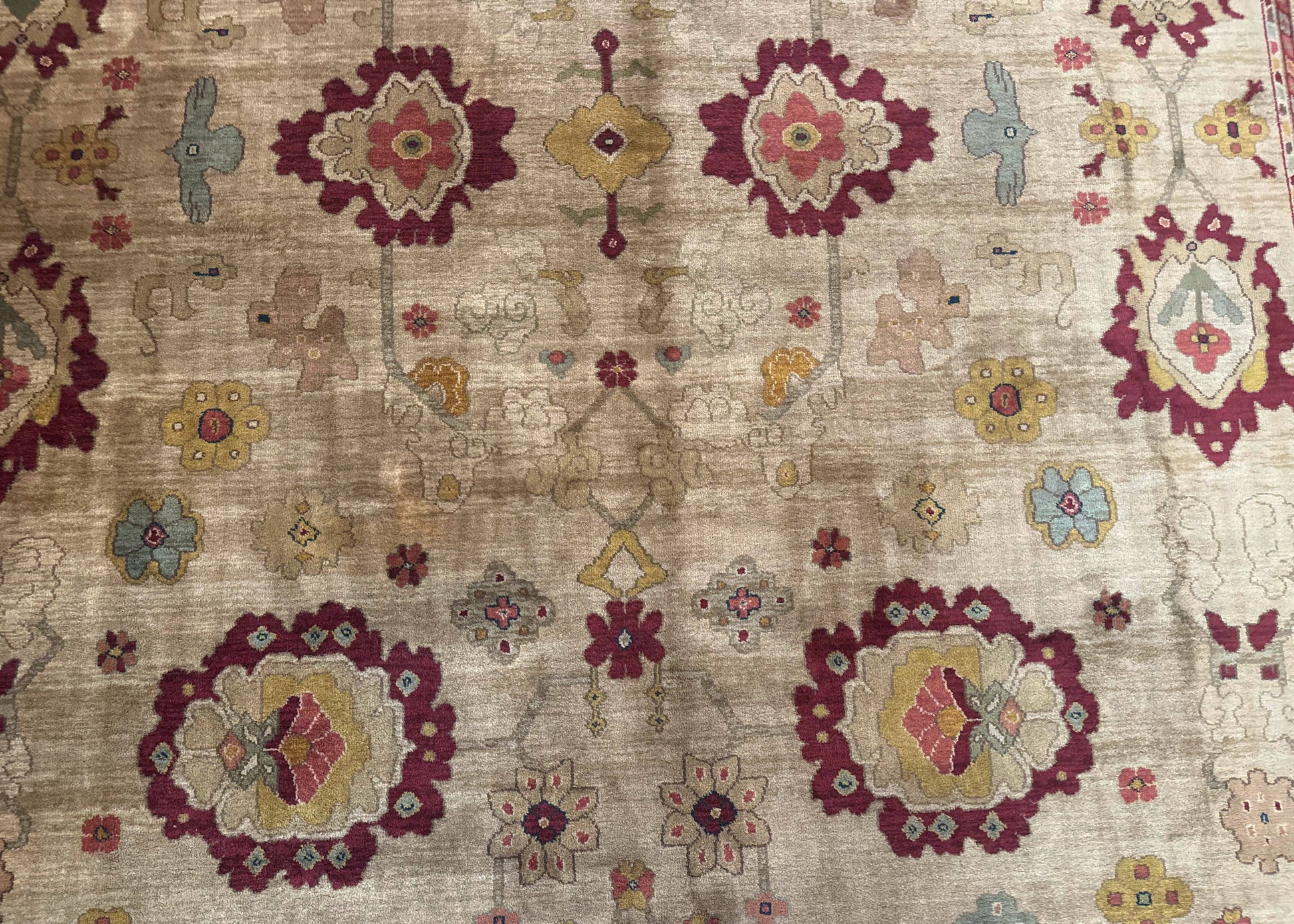Karastan Rug 10x14, Antique Legends Oushak 2200-203, Vintage, Wool Pile - Nuvé