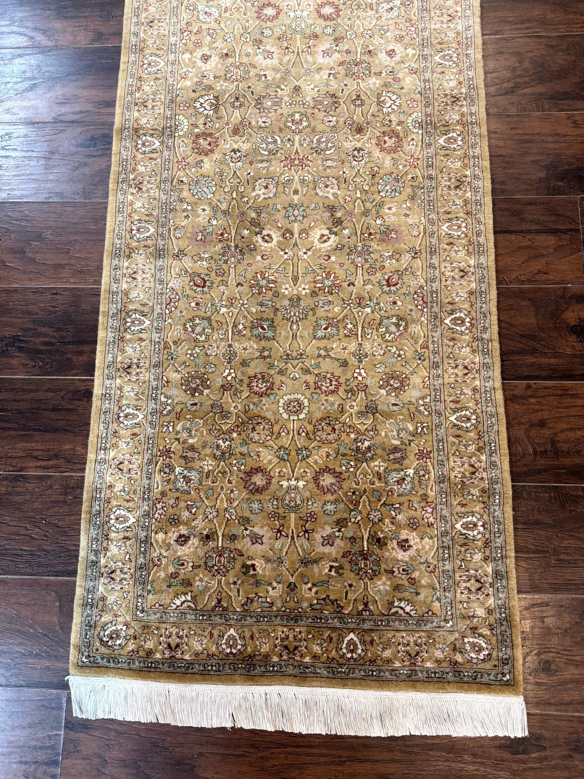 Persian Runner Rug 3x8, Traditional Wool Runner Rug for Hallway or Kitchen, Pak Persian Rug, Fine 225 KPSI - Nuvé
