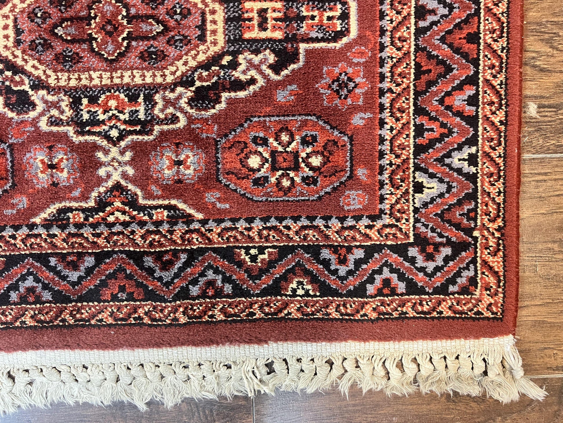 Belgium Power Loomed Runner Rug 2x9, Vintage Wool Rug for Hallway 2 x 9 ft, Red, Caucasian Persian Design, 9ft Runner - Nuvé