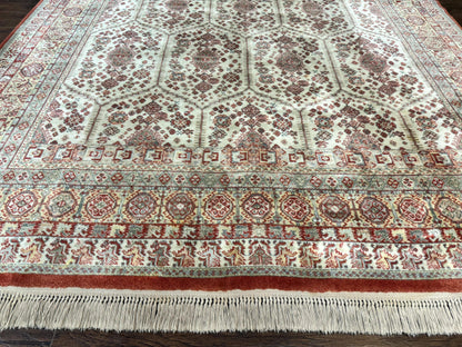 Karastan Rug 8.8 x 12 Marble Agra #725, Vintage Wool Pile Karastan Rug, Original 700 Series, Discontinued Rare Karastan Carpet - Nuvé