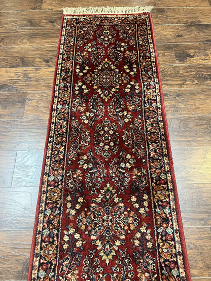 Antique Karastan Runner Rug 2x12, Karastan Sarouk #785, Original Collection, 700 Series, 2 x 12 Runner for Hallway, Wool Karastan Rug, Rare - Nuvé