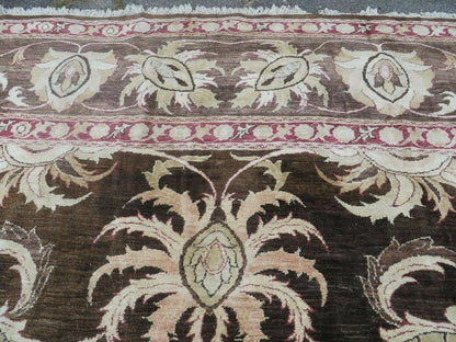 13' X 16' Vintage Handmade Peshawar Oushak Wool Rug Carpet Nice - Nuvé