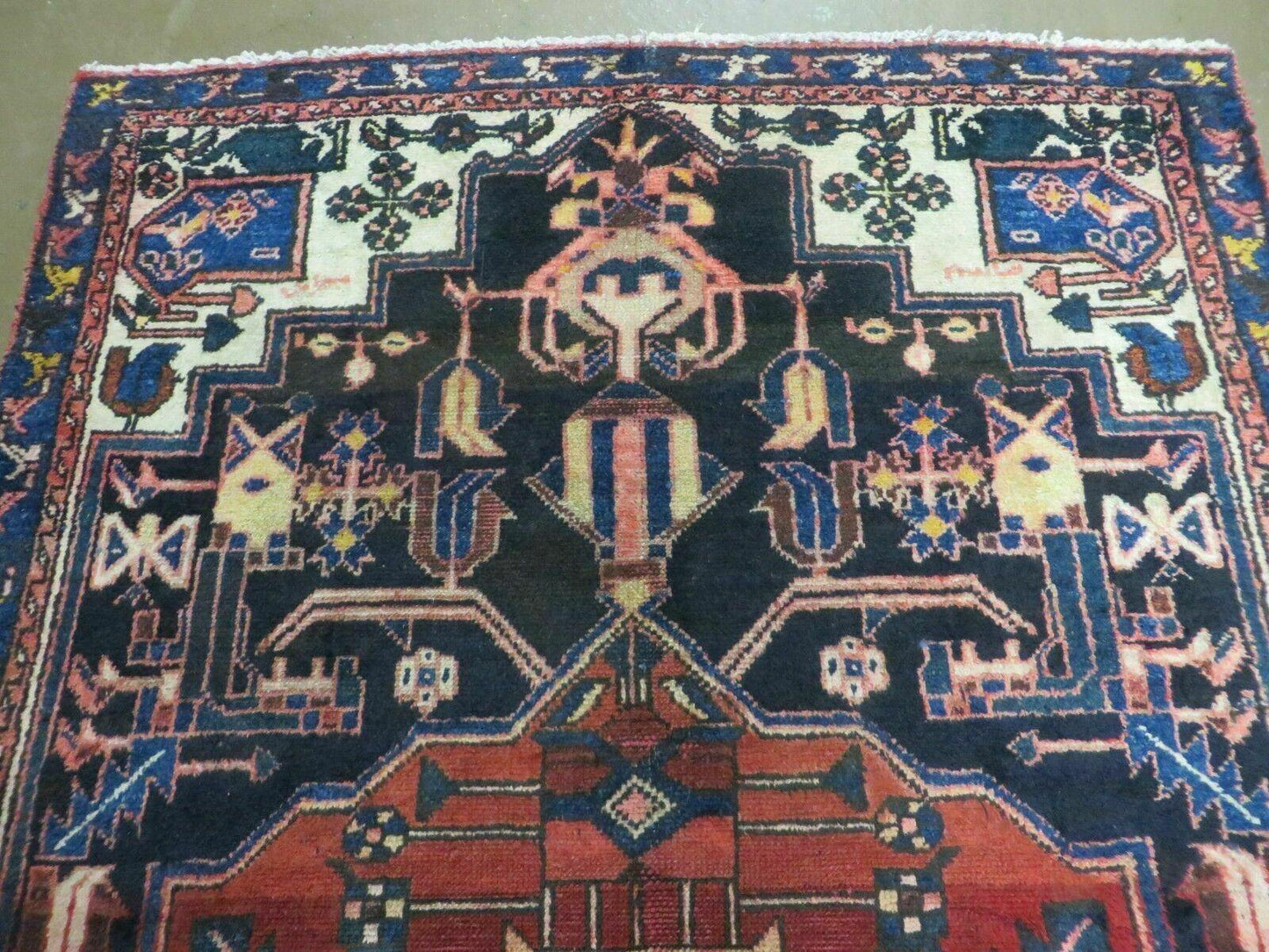 4' X 7' Antique 1920 Handmade Turkish Anatolian Wool Rug Veg Dye Nice - Nuvé