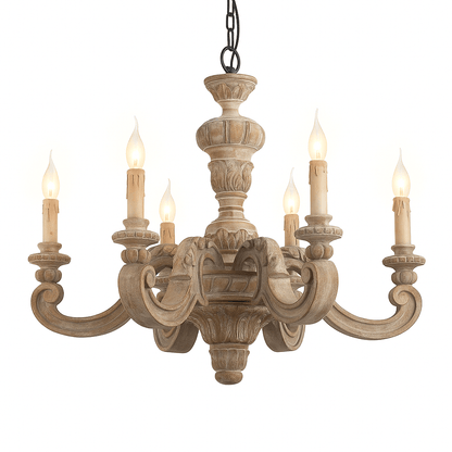 Elegant Fanaan chandelier by Residence Supply featuring intricate metalwork and multiple hanging glass bulbs.