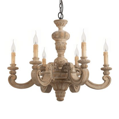 Elegant Fanaan chandelier with intricate metalwork and multiple hanging lights, designed by Residence Supply.