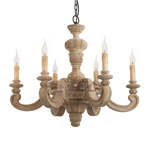 Elegant Fanaan chandelier with intricate metalwork and multiple hanging lights, designed by Residence Supply.