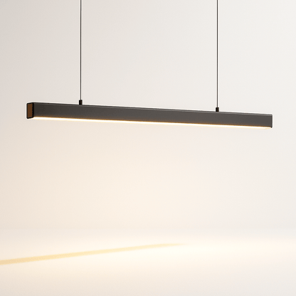 Faven Pendant Light by Residence Supply hanging from ceiling with a sleek, modern design and a metal finish.