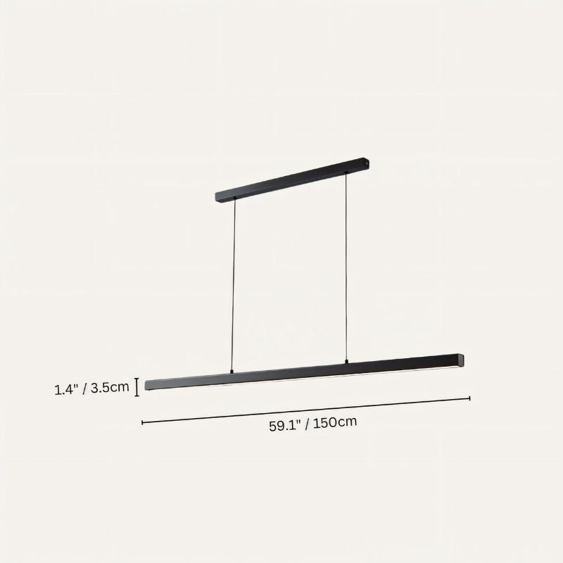 Faven Pendant Light by Residence Supply hanging from ceiling with a sleek modern design and metallic finish.