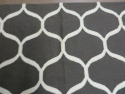 5' X 8' Modern Contemporary Hand Made Flat Weave Wool Rug Veg Dyes Nice - Nuvé