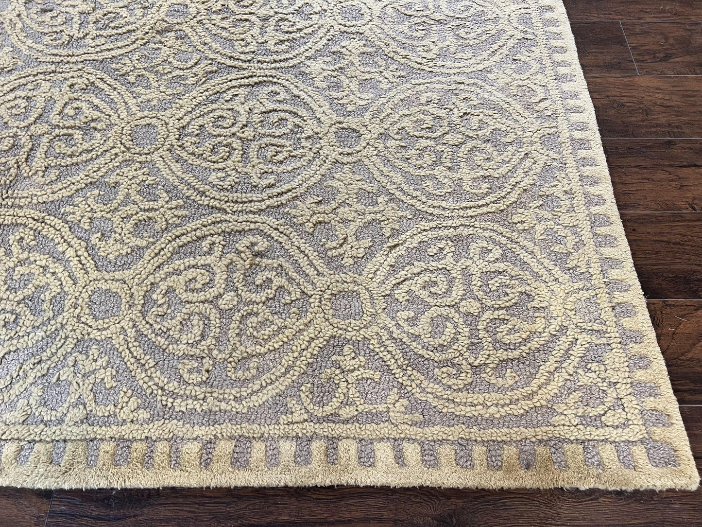 Safavieh Rug 8x10, Cambridge Rug, Wool Hand Tufted Carpet, Modern Room Sized Wool Pile Area Rug - Nuvé