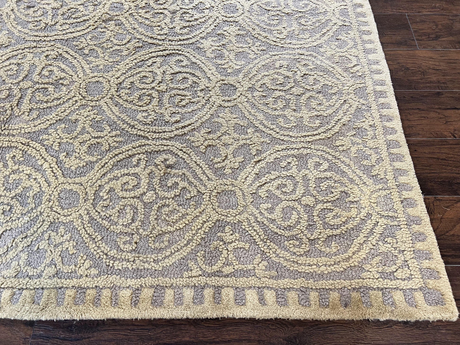 Safavieh Rug 8x10, Cambridge Rug, Wool Hand Tufted Carpet, Modern Room Sized Wool Pile Area Rug - Nuvé