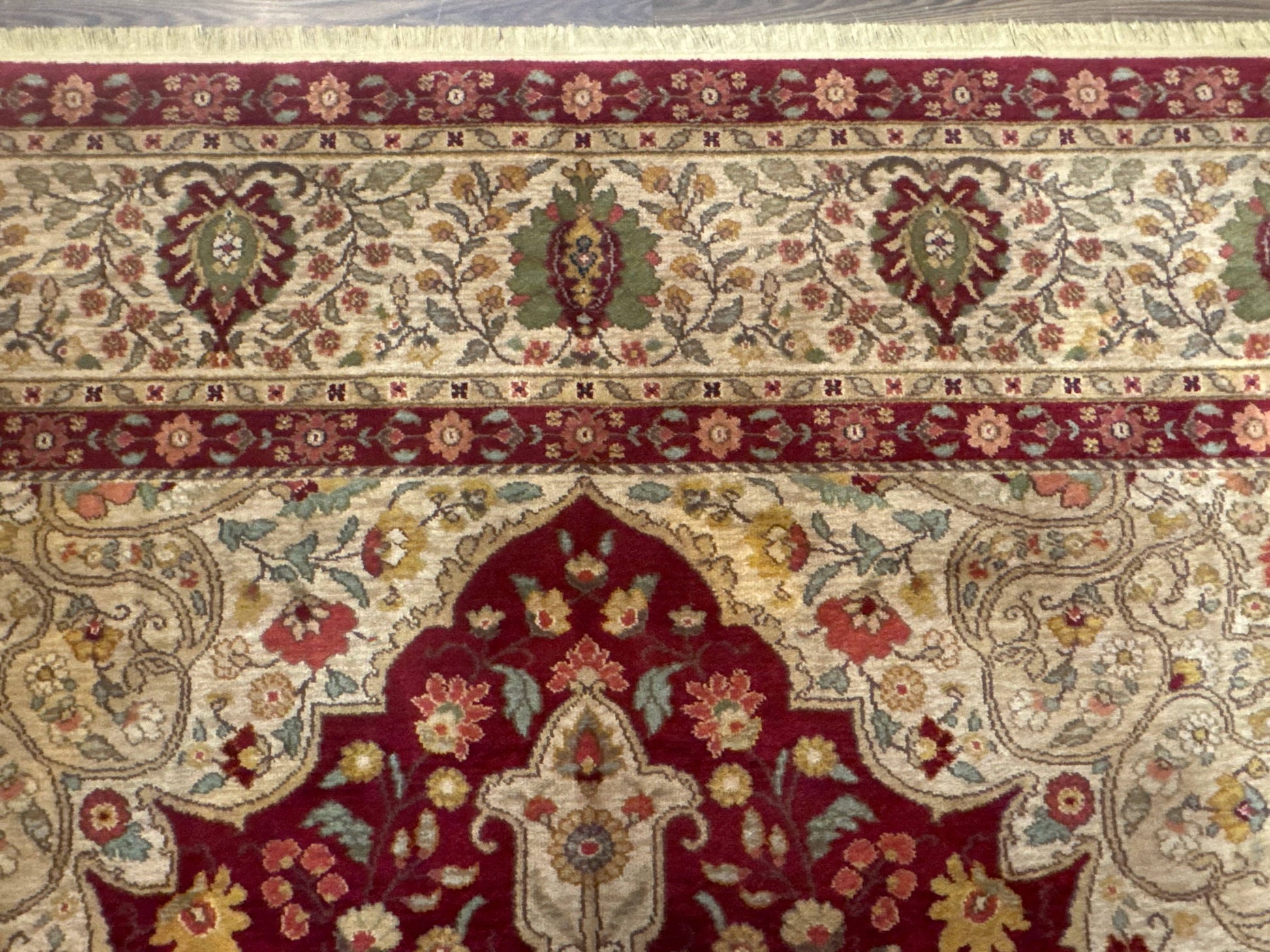 Karastan Rug 8.8 x 12, Antique Legends Royal Tabriz, Wool Pile, Vintage, Rare Design - Nuvé