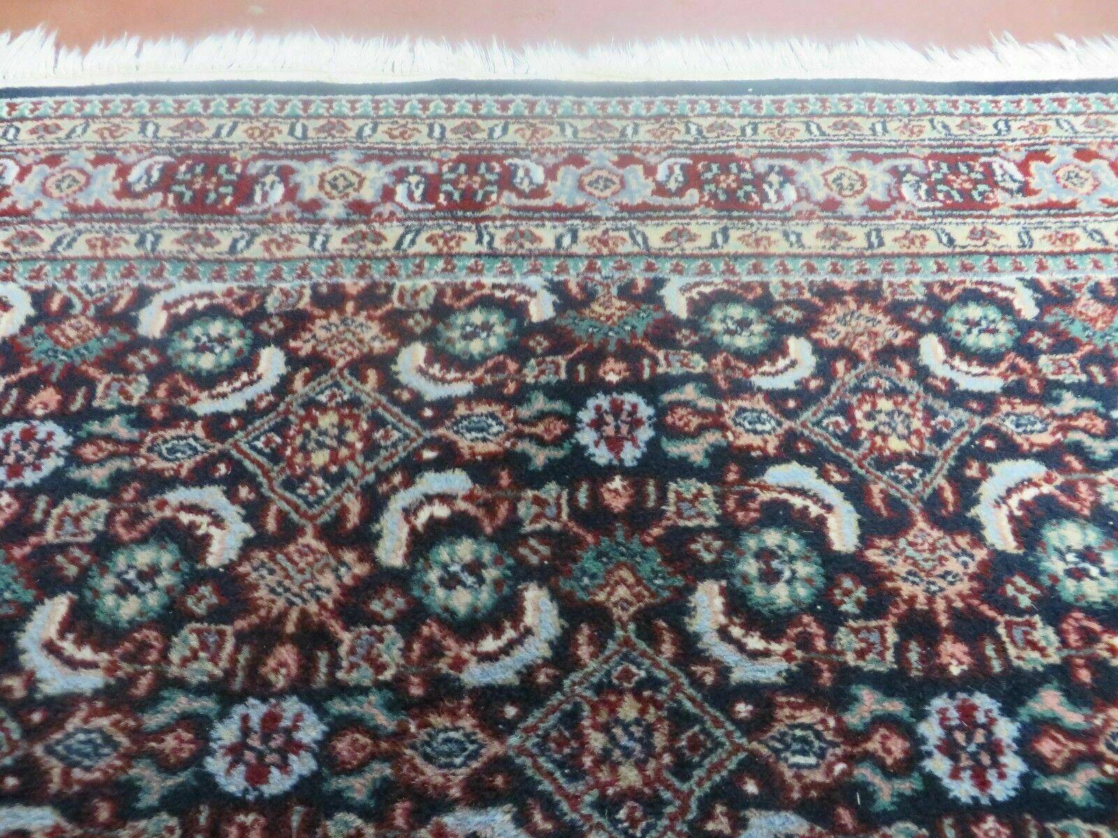 4' X 6' Vintage Handmade Indian Amristar Wool Rug Carpet Nice - Nuvé