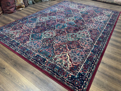 Multicolor Panel Kirman Rug 8x11 - Nuvé