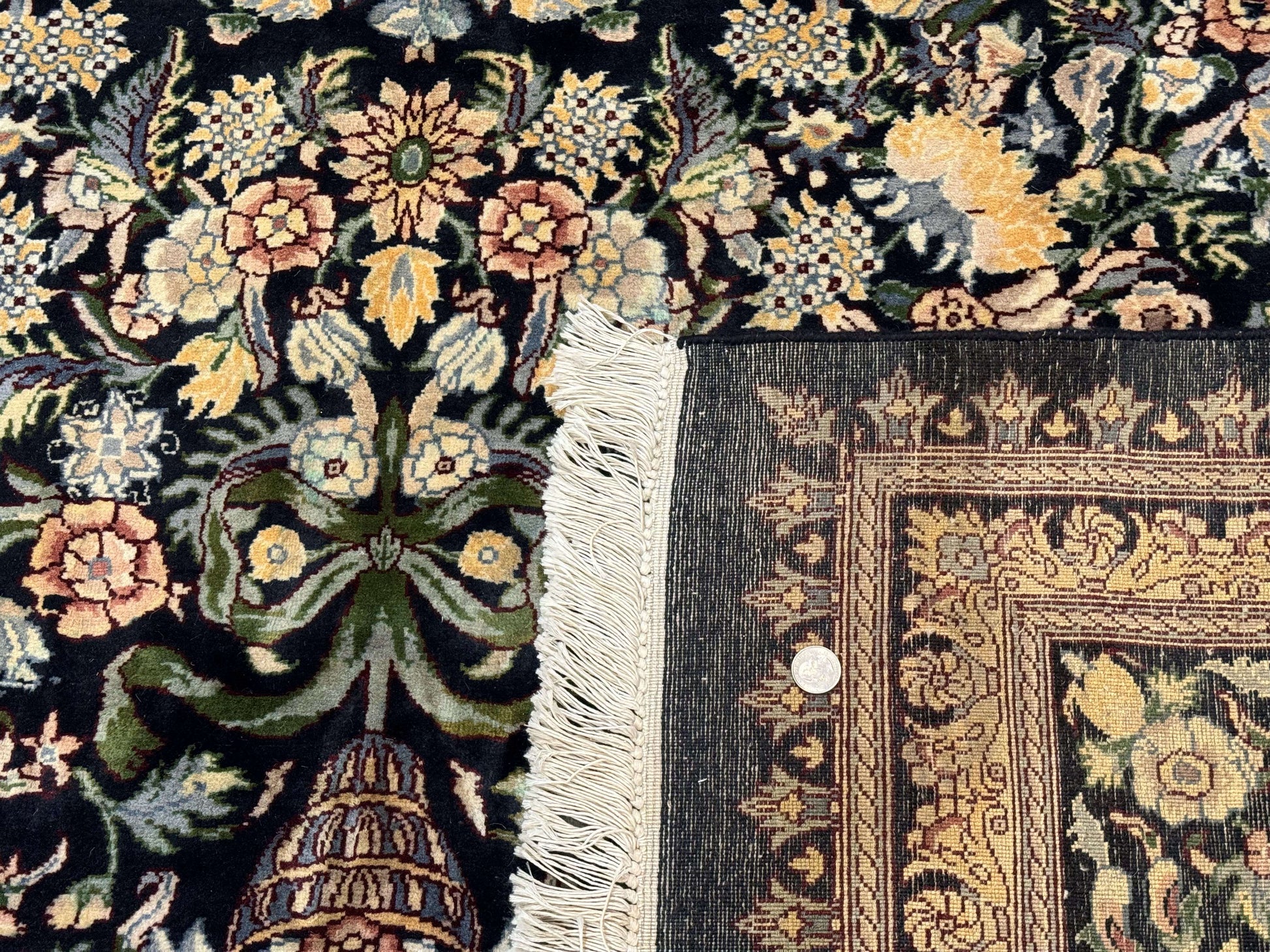 Pak Persian Rug 10x14, Elegant Floral Carpet, Fine 225 KPSI - Nuvé