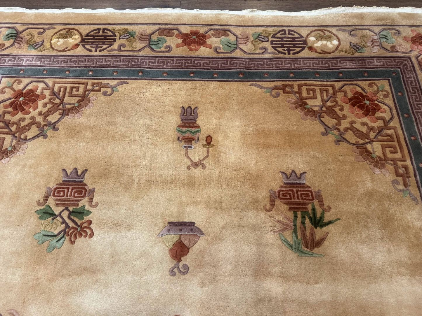 Chinese Wool Rug 8x12, Chinese 90 Line Rug - Nuvé
