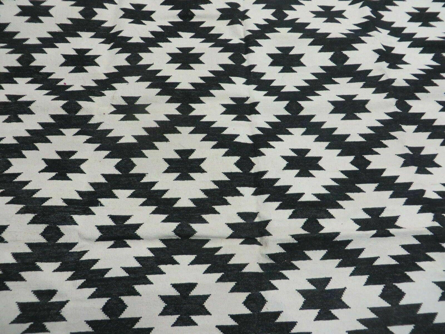 4' X 6' Hand Woven Wool Rug Contemporary Kilim Dhurrie Modern Oriental Area Rug - Nuvé