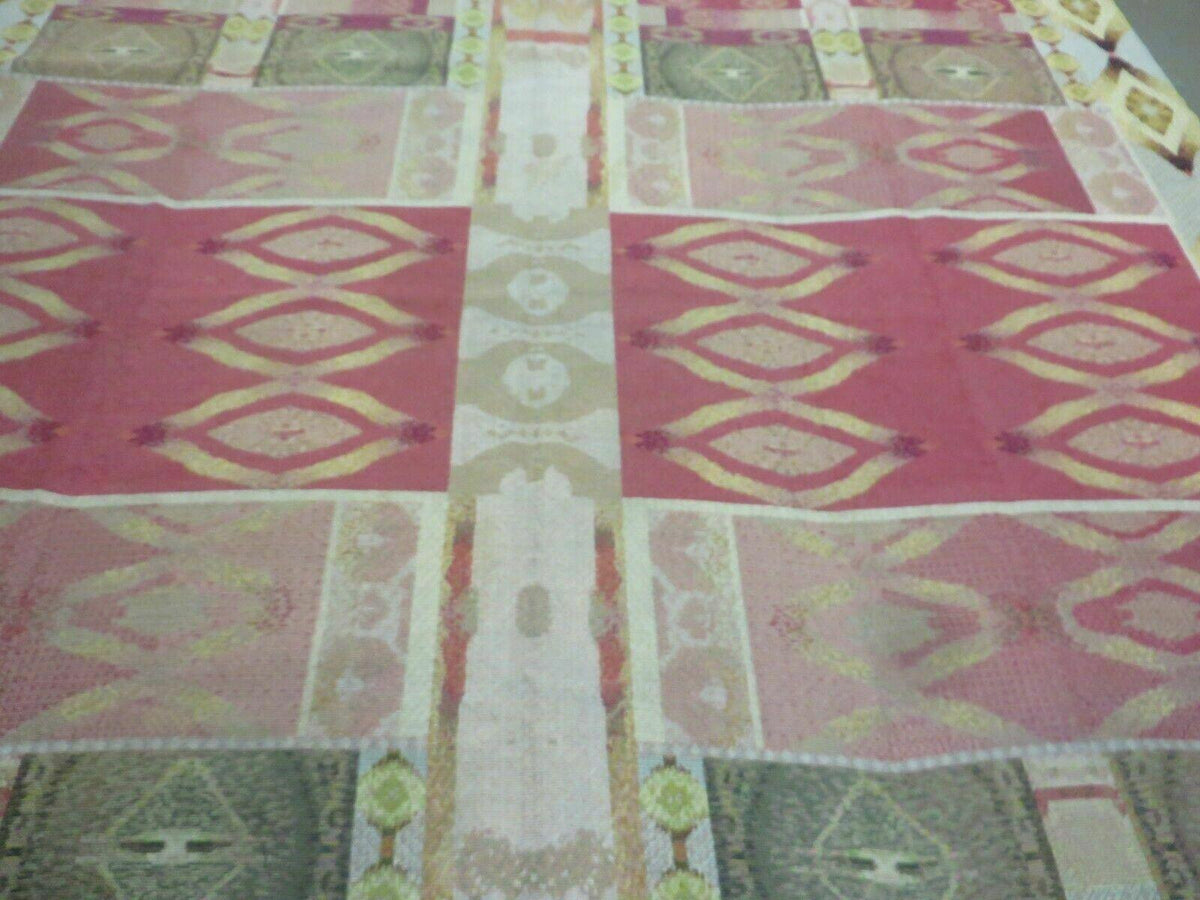 7' X 10' Michaelian & Kohlberg Handmade Aubusson Design Needlepoint Rug Rare