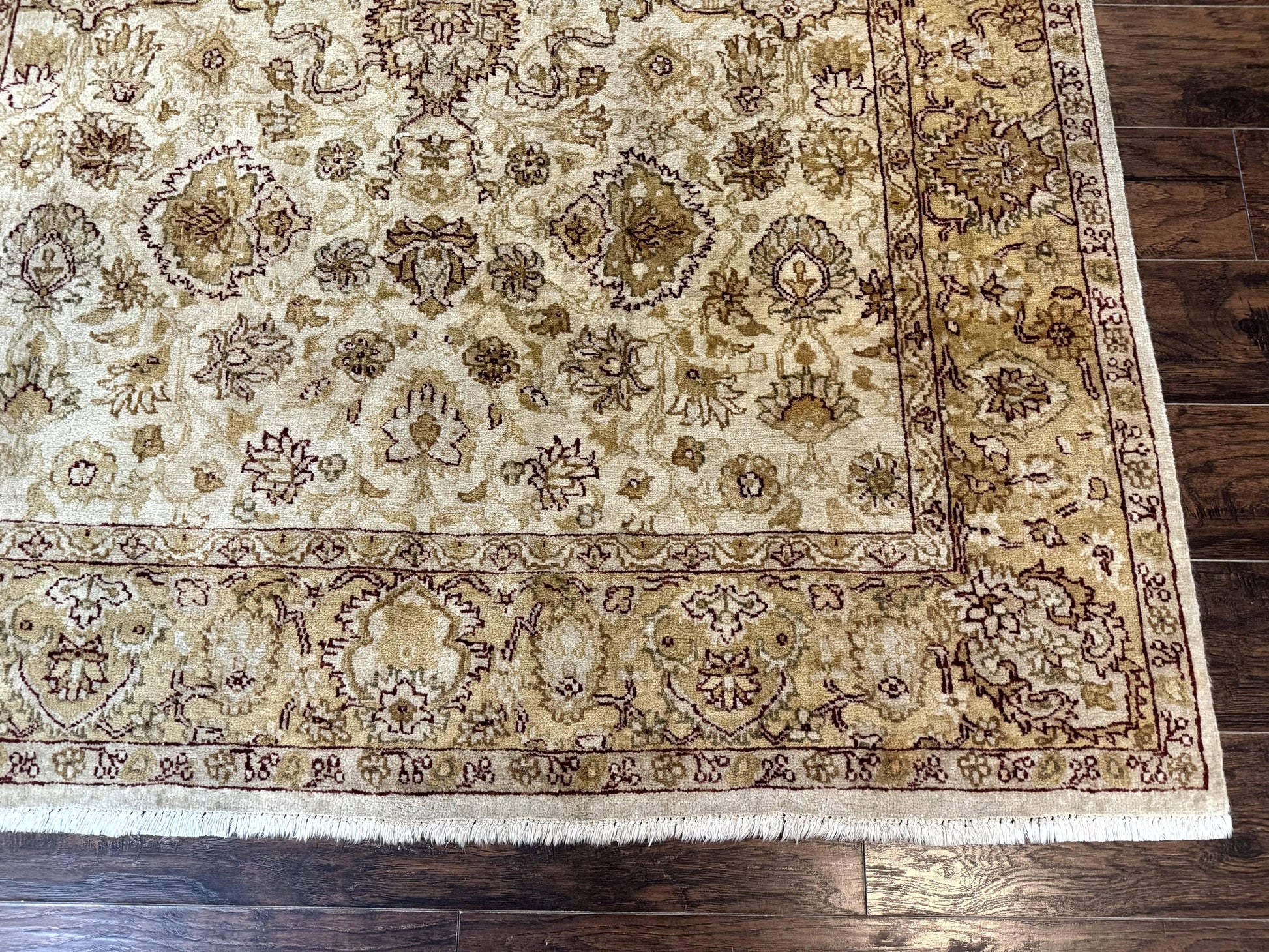 Turkish Oushak Rug 6x9, Vintage, Beige - Nuvé