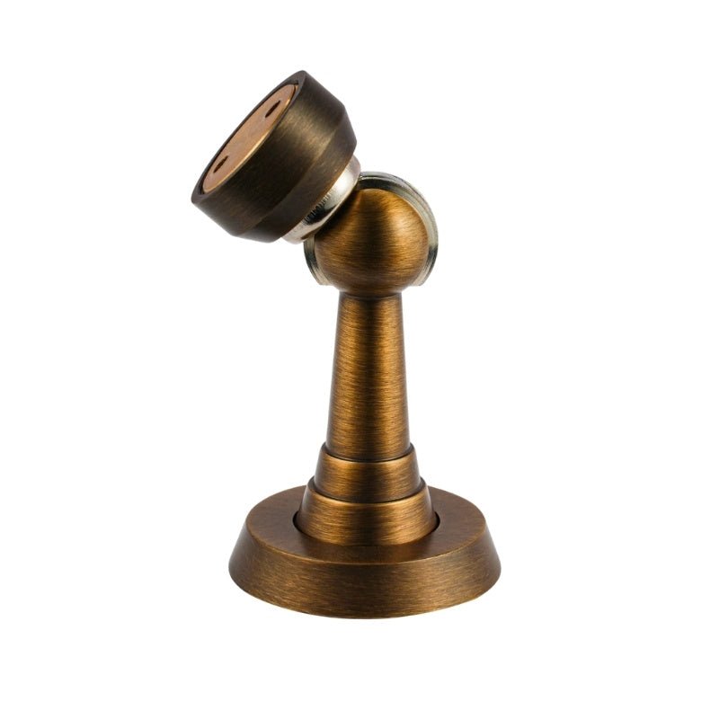 Magnetic bronze Figal door stop from Residence Supply, designed to secure doors with a stylish, durable hardware solution.
