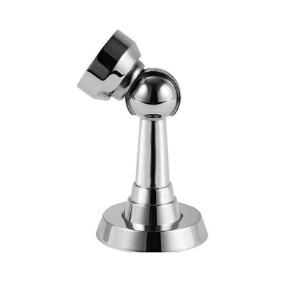 Chrome Figal door stop with magnetic feature from Residence Supply, used to hold doors open or prevent door damage.
