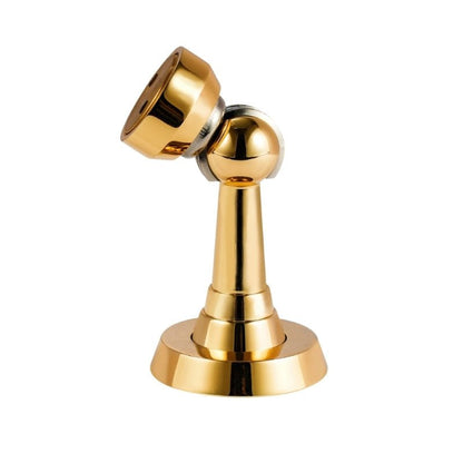 Magnetic gold Figal door stop from Residence Supply, designed to hold doors open securely in home and garden spaces.