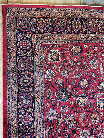Fine Allover Persian Mashhad Rug 8’2”x11’6” - Nuvé