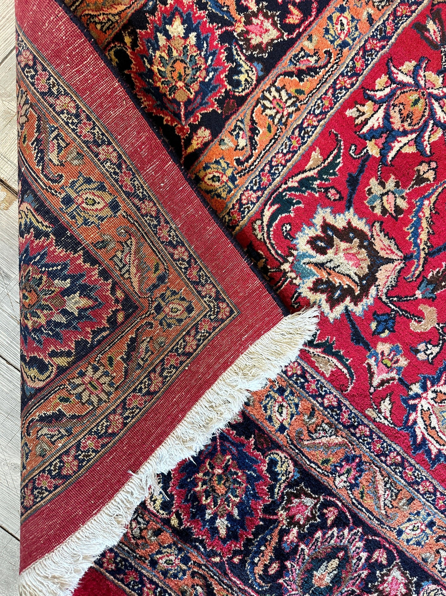Fine Allover Persian Mashhad Rug 8’2”x11’6” - Nuvé