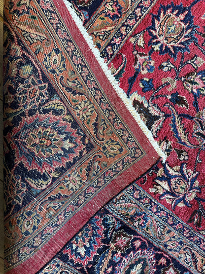 Fine Allover Persian Mashhad Rug 8’2”x11’6” - Nuvé