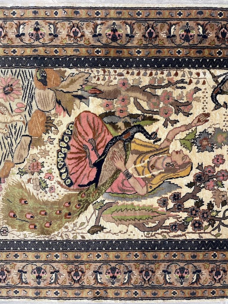 Fine Handmade Pictorial Rug 71'’ x 48'’ - Nuvé