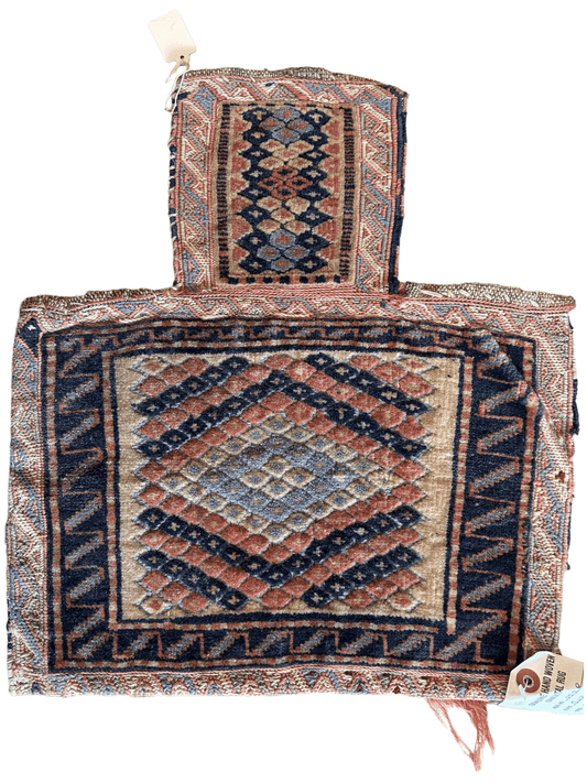 Fine Vintage Decorative Baluch Salt Bag - Nuvé