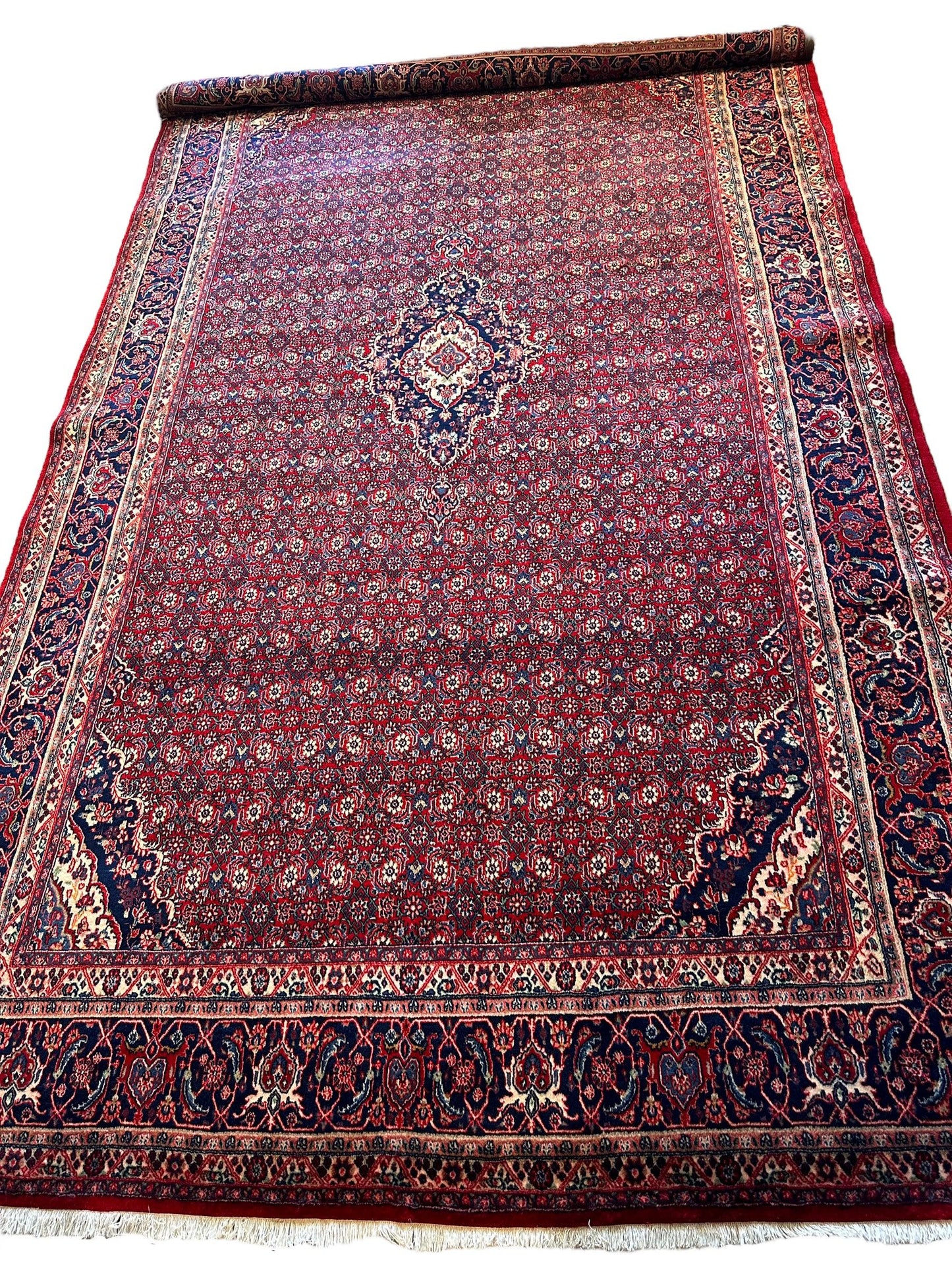 Fine Vintage Persian Mood Rug 8’7” x 14’1” - Nuvé