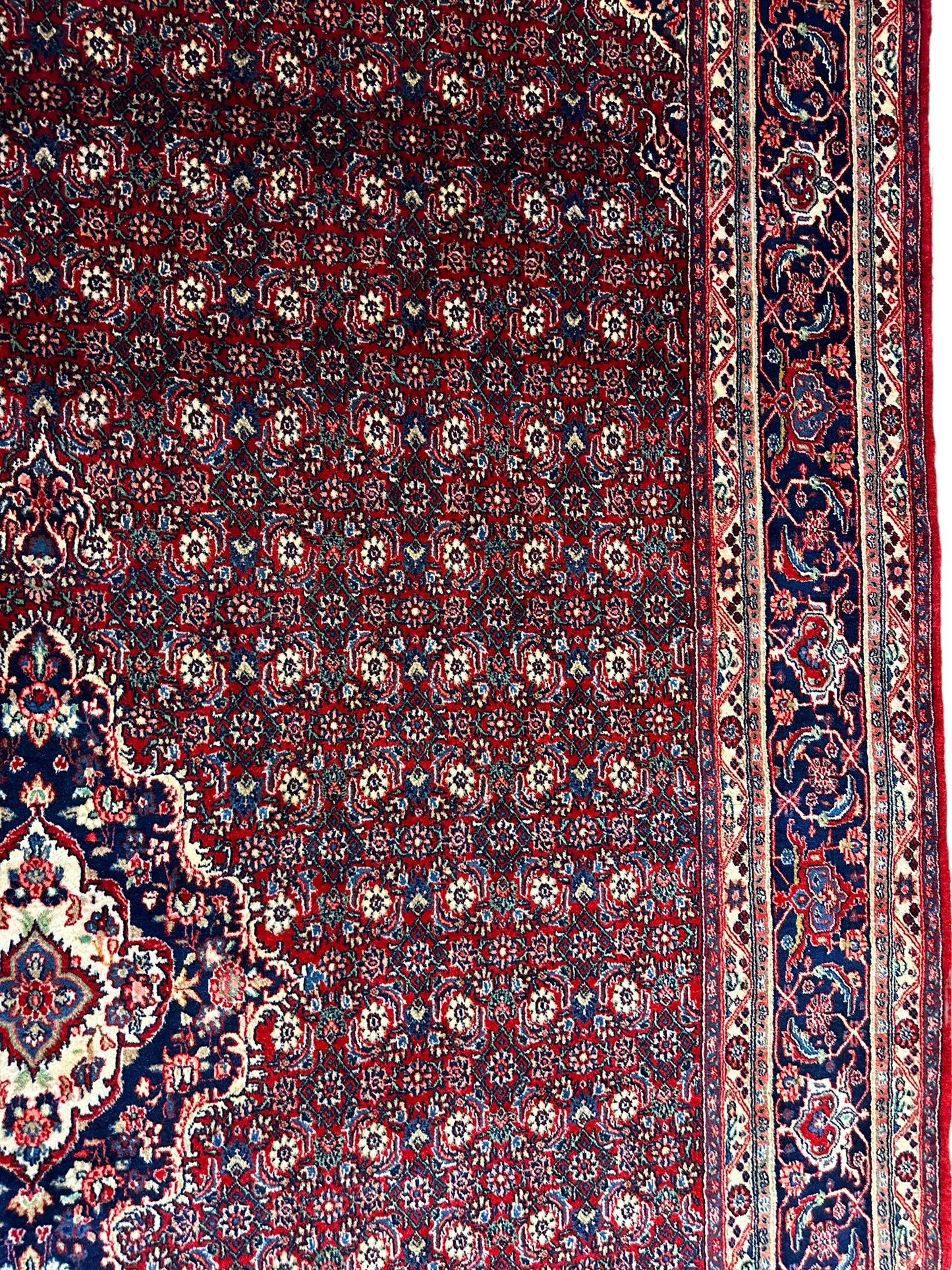 Fine Vintage Persian Mood Rug 8’7” x 14’1” - Nuvé