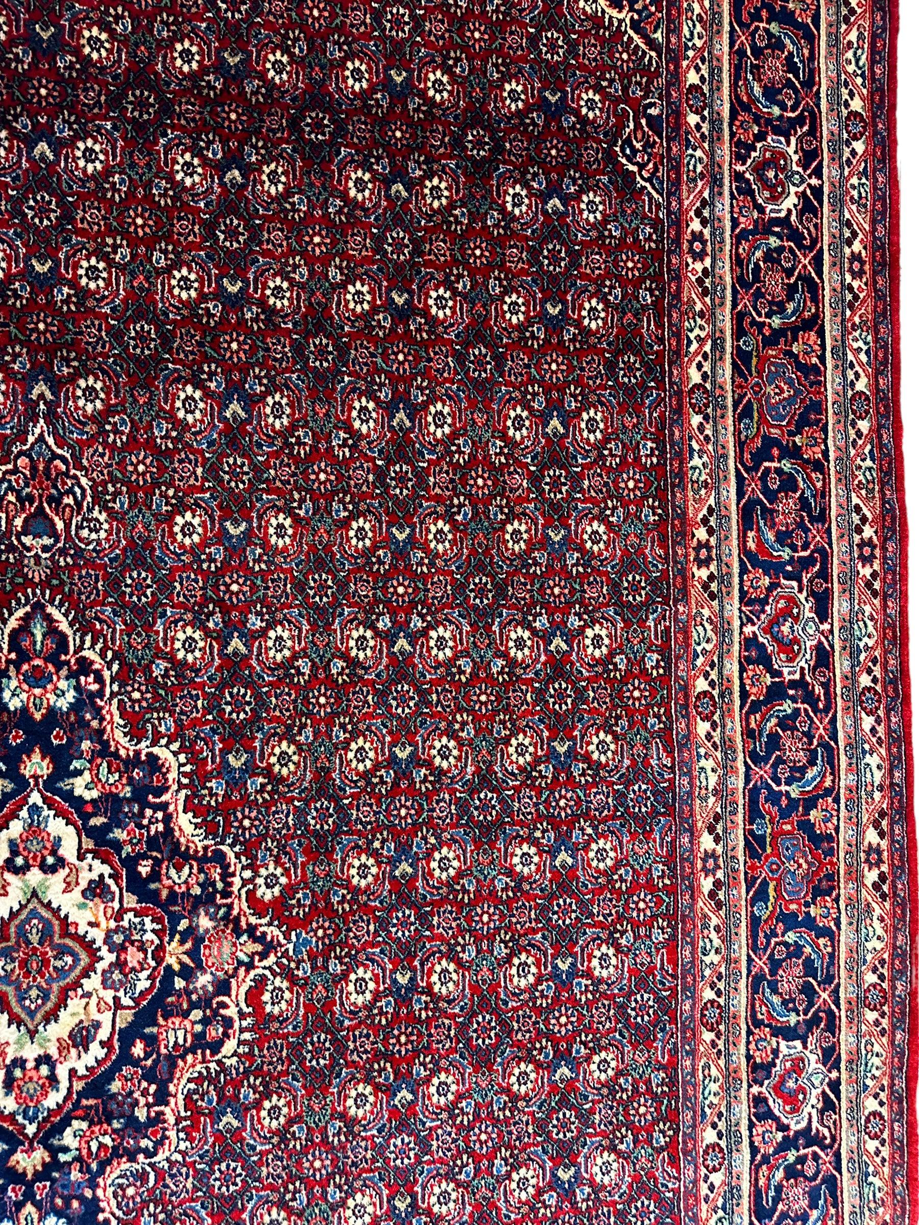 Fine Vintage Persian Mood Rug 8’7” x 14’1” - Nuvé