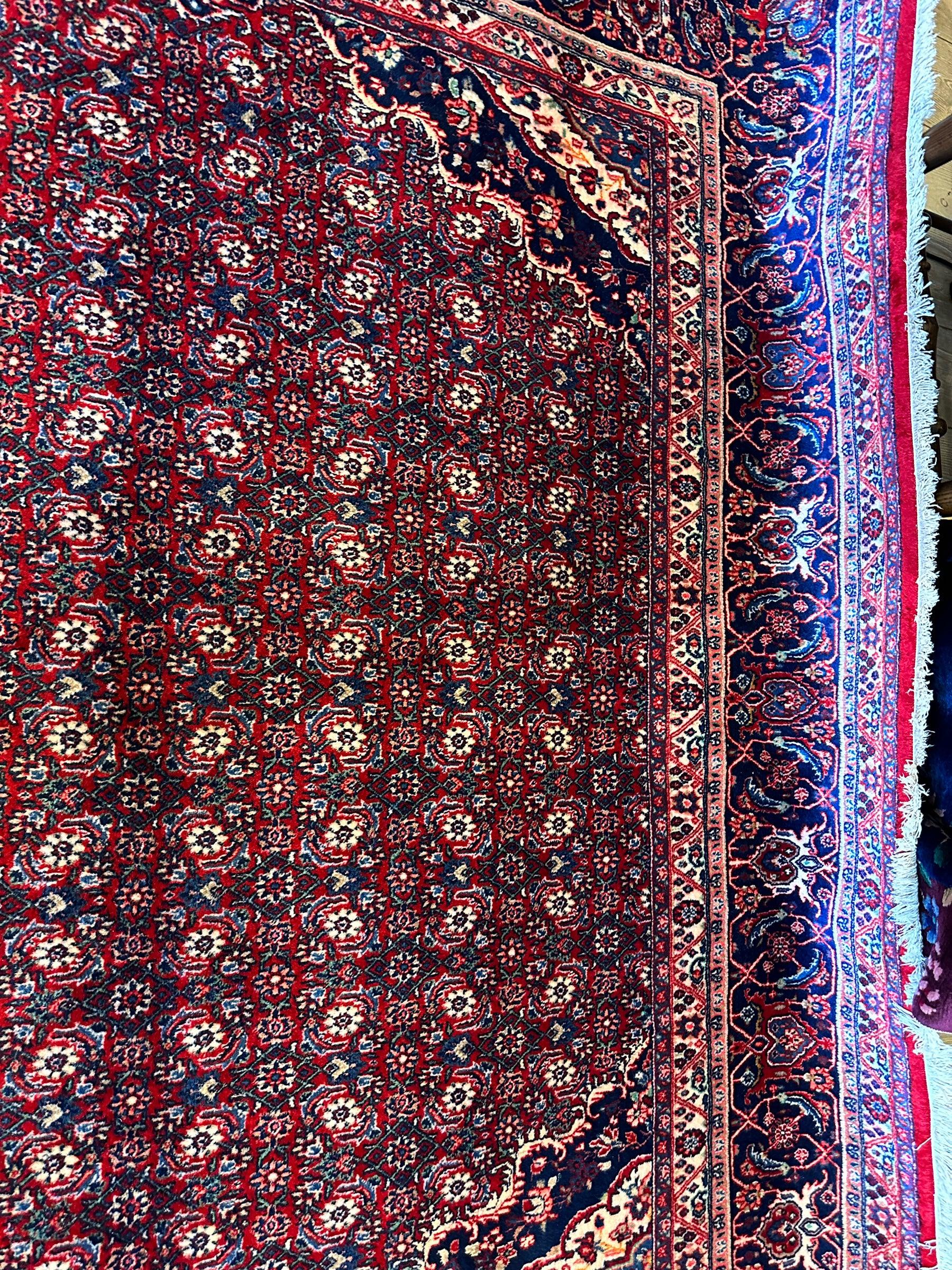 Fine Vintage Persian Mood Rug 8’7” x 14’1” - Nuvé